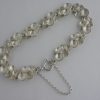 Jane Watling of Lacock, cast link silver bracelet, London 1987 SOLD