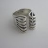 Anna-Greta Eker, for Norway Plus Designs Studios, 'Bend' silver ring, Norway, circa 1968 SOLD