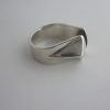 Anna-Greta Eker, for Norway Plus Designs Studios, 'Prism' silver ring, Norway, circa 1968 SOLD - Image 2