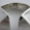 Anna-Greta Eker, for Norway Plus Designs Studios, 'Prism' silver ring, Norway, circa 1968 SOLD - Image 5