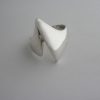 George Tarratt Ltd, design attributed to Ernest Blyth, silver ring, Birmingham 1965 SOLD