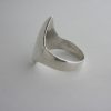 George Tarratt Ltd, design attributed to Ernest Blyth, silver ring, Birmingham 1965 SOLD - Image 3