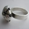 Elis Kauppi for Kupittaan Kulta, silver ring, Finland, circa 1970 SOLD - Image 4