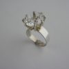 Erik Granit, a rock crystal set silver ring, Finland 1973 SOLD - Image 2