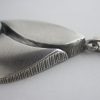 Karl Laine, for Sten & Laine, rock crystal set silver pendant on chain, Finland, circa 1970 SOLD - Image 4