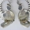 Arno Malinowski for Georg Jensen, pair of silver ear clips, #112, post 1945 SOLD - Image 4