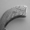 Cado Designs, silver abstract pendant on a chain, Sheffield 1973 SOLD - Image 3