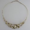 Jane Watling of Lacock, 9 carat gold necklet, London 1984 SOLD - Image 2