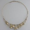 Jane Watling of Lacock, 9 carat gold necklet, London 1984 SOLD - Image 3
