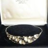 Jane Watling of Lacock, 9 carat gold necklet, London 1984 SOLD - Image 12