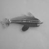 Arno Malinowski, for Georg Jensen, silver leaping dolphins brooch, #317, Denmark SOLD - Image 2
