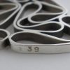 Jack Spencer, silver 'Ribbons' pendant on chain, Sheffield 1973 SOLD - Image 2