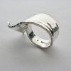 Rey Urban, for Age Fausing, silver ring, Denmark, 1972 London import mark - Image 3