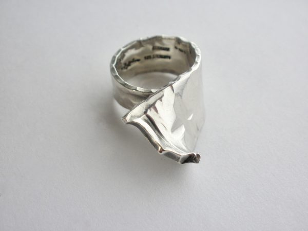 Rey Urban, for Age Fausing, silver ring, Denmark, 1972 London import mark - Image 7