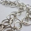 Jane Watling of Lacock, hand made silver chain, London 2001 SOLD - Image 3