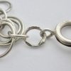 Jane Watling of Lacock, hand made silver chain, London 2001 SOLD - Image 5