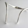 Henning Ulrichsen, silver bangle, Denmark, circa 1970 SOLD - Image 2