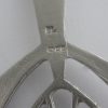 BL (not known), silver modernist pendant on chain, London 1965 (Ref S027) SOLD - Image 3