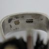 Hans Rudi Hofer, cultured pearl set 800 standard silver brutalist ring, German, circa 1968 (Ref S061) SOLD - Image 11