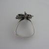 Hans Rudi Hofer, cultured pearl set 800 standard silver brutalist ring, German, circa 1968 (Ref S061) SOLD - Image 9