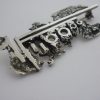 Hans Rudi Hofer (attributed), silver (probably 800 standard) brutalist brooch, German, circa 1968 (Ref S062) SOLD - Image 2