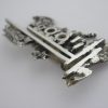 Hans Rudi Hofer (attributed), silver (probably 800 standard) brutalist brooch, German, circa 1968 (Ref S062) SOLD - Image 4