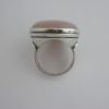 Hans Rudi Hofer, rose quartz set 800 standard silver ring, German, circa 1970 (Ref S056) SOLD - Image 6