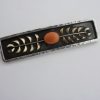 Hans Rudi Hofer (attributed), 800 standard silver and gold coral set panel brooch, German, circa 1955 (Ref S074) SOLD