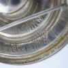 Hans Rudi Hofer, 800 standard silver coral set circular panel pendant brooch, German, circa 1975 (Ref S079) SOLD - Image 6