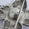 Hans Rudi Hofer, mabe pearl set 800 standard silver pendant brooch, German, circa 1980 (Ref S082) SOLD - Image 4