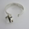 Gert Thysell for Gussi, rock crystal set silver bangle, Sweden, 1966SOLD - Image 12