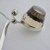 Gert Thysell for Gussi, smoky quartz set silver neck ring, Sweden, 1964 SOLD - Image 7