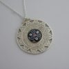 Caithness Jewellery, glass millefiori set silver pendant, Edinburgh 1976 (Ref S107) SOLD
