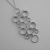 Jorma Laine, for Kultateollisuus Ky, a silver pendant on chain, Finland, 1976 SOLD