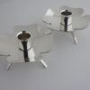 Mema, pair of silver plated candle holders, Sweden, circa 1970 (Ref S114) SOLD - Image 2