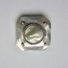George Hunt, Arts and Crafts blister mother of pearl set silver panel brooch, British, circa 1920 (Ref S127) SOLD