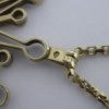 Jack Spencer, 9 carat gold 'Snowflake' pendant on chain, Sheffield 1979 (Ref S160) SOLD - Image 2