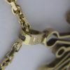 Jack Spencer, 9 carat gold 'Snowflake' pendant on chain, Sheffield 1979 (Ref S160) SOLD - Image 3
