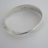 Torun Bulow-Hube, for Georg Jensen, silver Mobius bangle, Denmark, #206, 1999 (Ref 174) SOLD