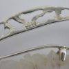 Magnus Maximus Designs, quartz rock crystal slice set silver pendant on chain, Edinburgh 1976 (Ref S163) SOLD - Image 4