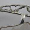 Magnus Maximus Designs, quartz rock crystal slice set silver pendant on chain, Edinburgh 1976 (Ref S163) SOLD - Image 5