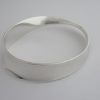 Torun Bulow-Hube, for Georg Jensen, silver Mobius bangle, Denmark, #206, 1999 (Ref 174) SOLD - Image 4