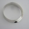 Torun Bulow-Hube, for Georg Jensen, silver Mobius bangle, Denmark, #206, 1999 (Ref 174) SOLD - Image 3