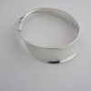 Torun Bulow-Hube, for Georg Jensen, silver Mobius bangle, Denmark, #206, 1999 (Ref 174) SOLD - Image 2