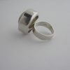 Anonymous, rock crystal set silver ring, possibly Bengt Hallberg, Sweden, 1972 (Ref S178) SOLD - Image 4