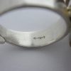 Anonymous, rock crystal set silver ring, possibly Bengt Hallberg, Sweden, 1972 (Ref S178) SOLD - Image 8