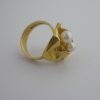 Bjorn Weckström, for Lapponia, 18 carat gold 'Broken Leaf' cultured pearl set ring, Finland, 1969 (Ref S181) SOLD - Image 7