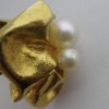 Bjorn Weckström, for Lapponia, 18 carat gold 'Broken Leaf' cultured pearl set ring, Finland, 1969 (Ref S181) SOLD - Image 12