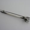 George Edward Hunt (1892-1960), Arts and Crafts amazonite set silver bar brooch, circa 1930 (Ref S206) SOLD - Image 3