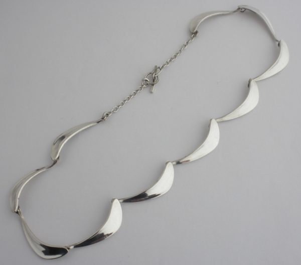 Ulrich, silver necklace, Denmark, circa 1970 (Ref S188) SOLD - Image 2